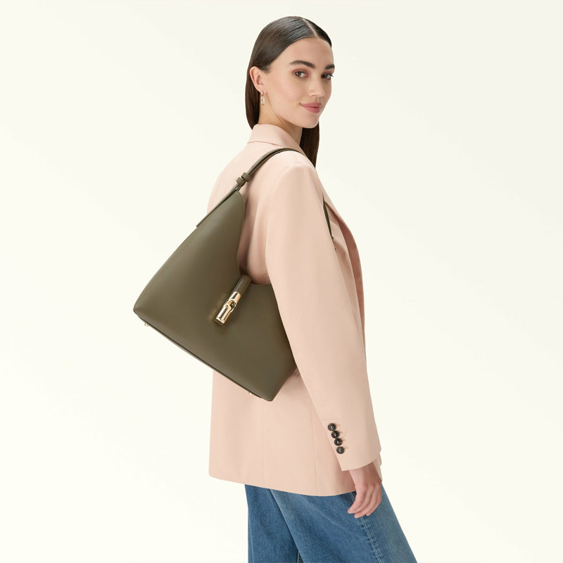 Furla - Goccia M Sage Shuolder Bag - WB01499BX3104 - SAGE-5