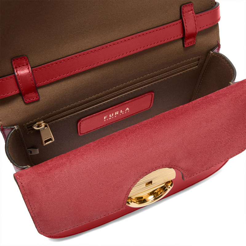 Furla - Sfera Round Lacca Mini Flap Purse - WB01737BX0428 - LACCA-3