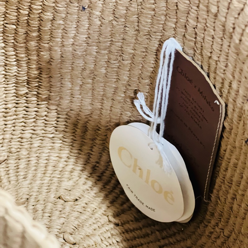 Chloe Kids woody 經典草編包 #現貨-13