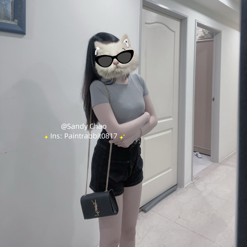 ෆ YSL Kate魚子醬鏈條包-4