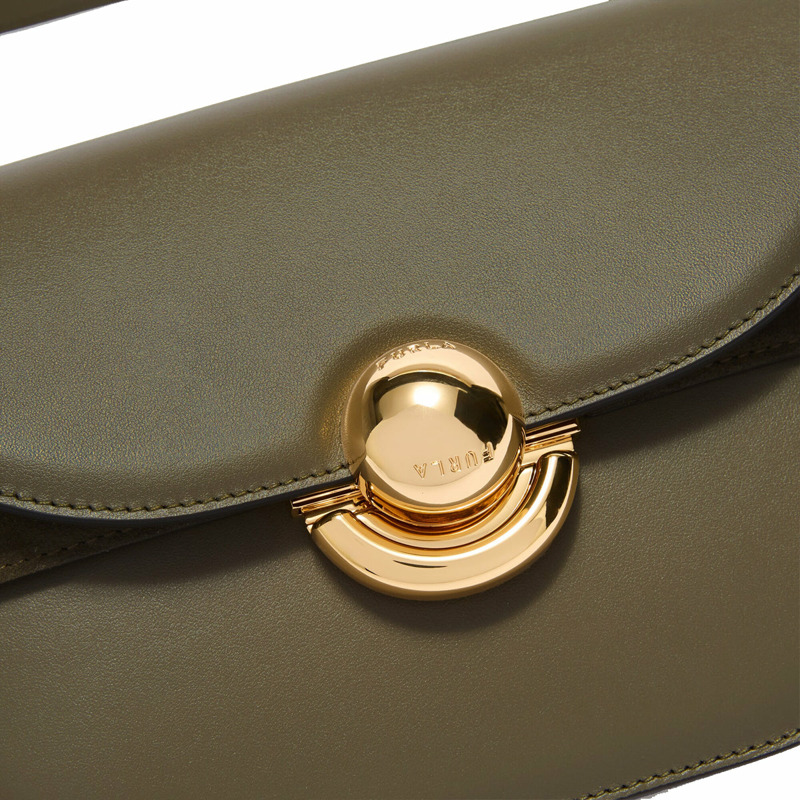 Furla - Sfera Round Sage Mini Flap Purse - WB01737BX0428 - SAGE-3