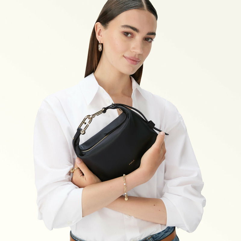 Furla - Nuvola Nero Mini Handbag - WE00846BX2045 - NERO-4