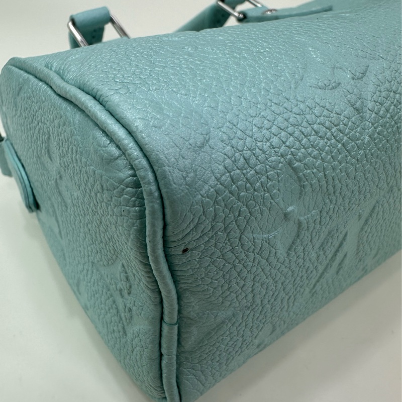 LV speedy nano 薄荷色 芯片款 99新 有塵袋-10