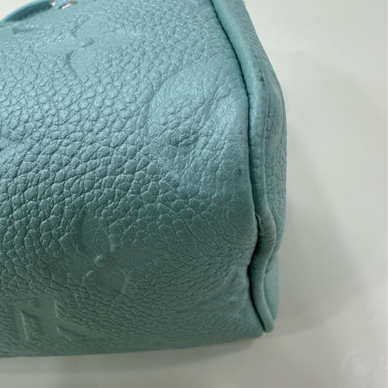 LV speedy nano 薄荷色 芯片款 99新 有塵袋-11
