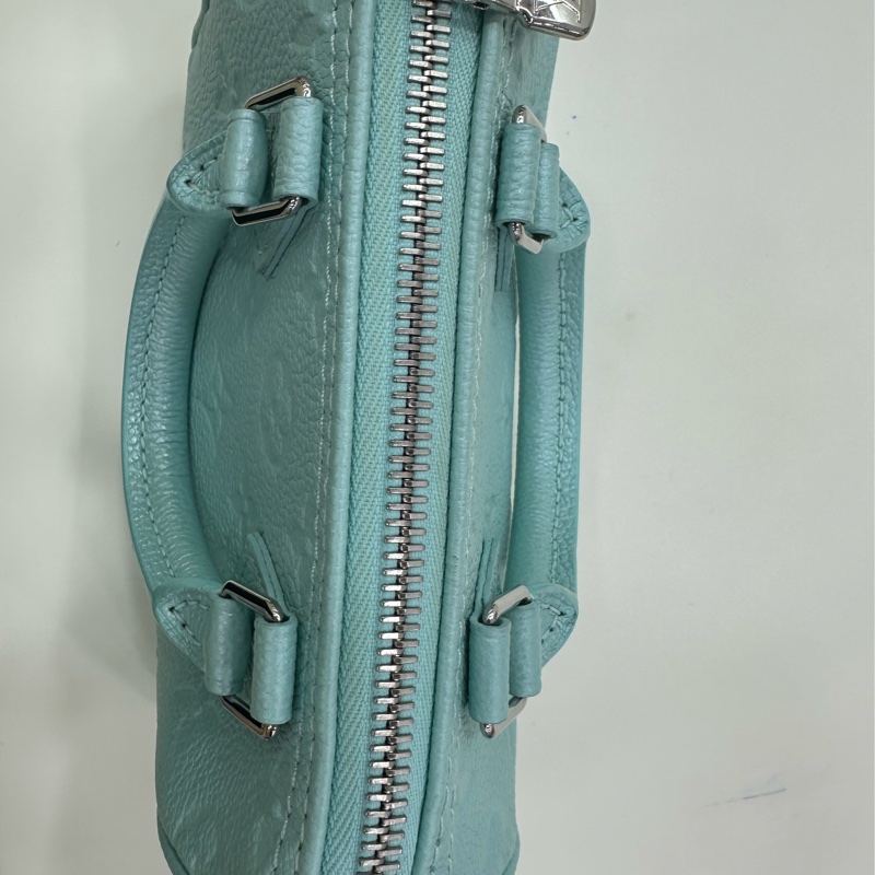 LV speedy nano 薄荷色 芯片款 99新 有塵袋-17