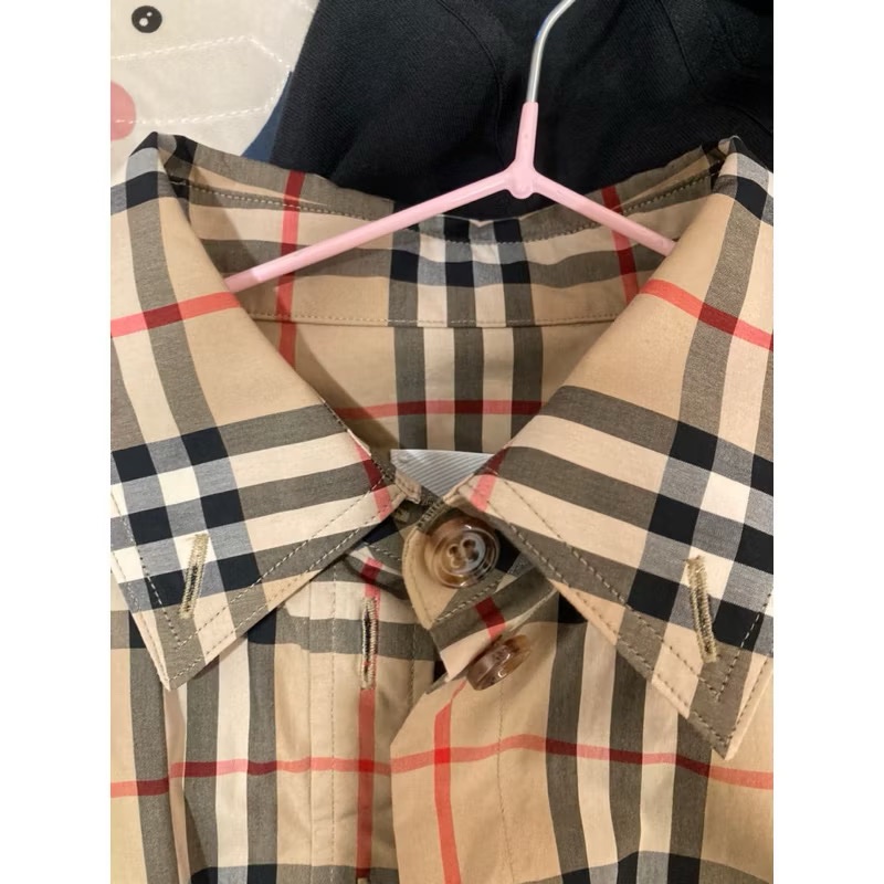 Burberry 挺版襯衫 二手商品 可單穿 也可以當外罩小外套🧥-2