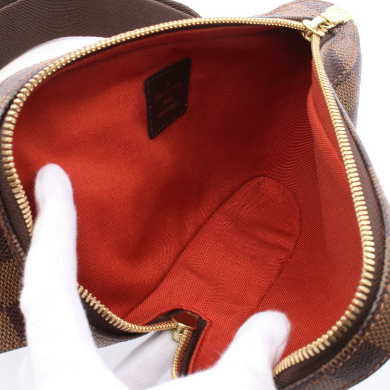 LOUIS VUITTON Geronimos 腰包 N51994 Damier 帆布 棕色 Ebene 二手 LV-2