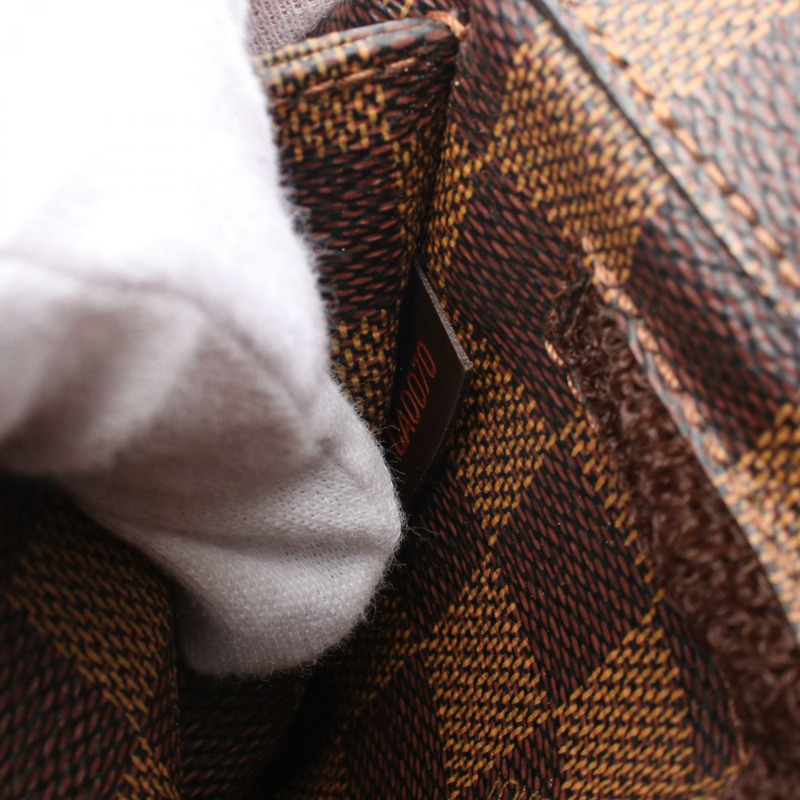 LOUIS VUITTON Geronimos 腰包 N51994 Damier 帆布 棕色 Ebene 二手 LV-4