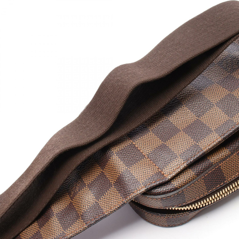 LOUIS VUITTON Geronimos 腰包 N51994 Damier 帆布 棕色 Ebene 二手 LV-5
