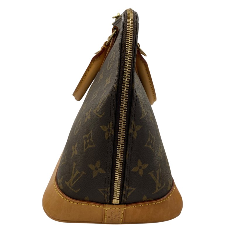 LOUIS VUITTON 路易威登 M51130 Alma PM PVC帆布 手提包 棕色老花-2