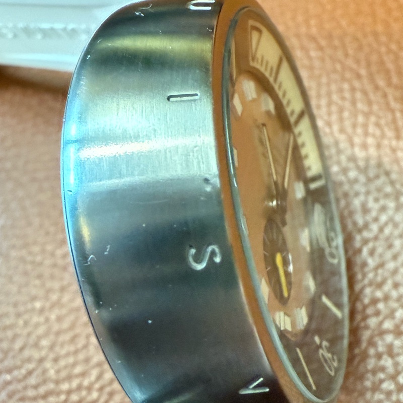 真品 Louis Vuitton LV 路易威登 Tambour Q1031 潛水300m自動上鍊機械錶 44mm(GMT)-23