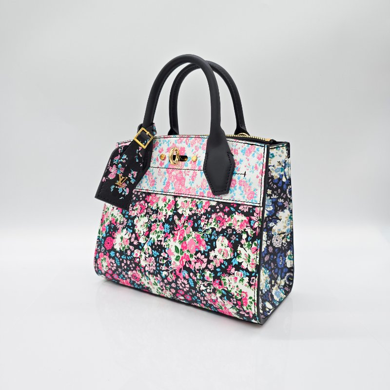2019 秋冬秀款｜Louis Vuitton Small City Steamer 印花手提斜背包-2