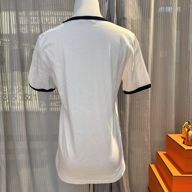 賽琳/Celine 棉質T恤 經典心形印花短袖上衣 專櫃價5900 M碼CELINE Heart Print T-Shirt, Size M T-shirts-1