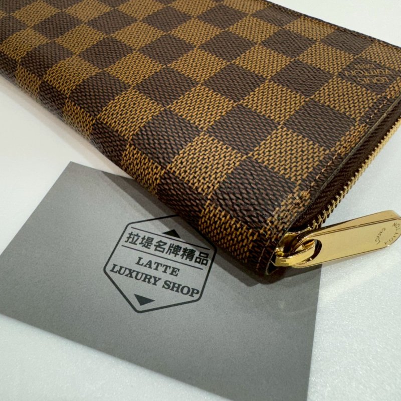LV 拉鍊 長夾/皮夾 N60015 88成新-2