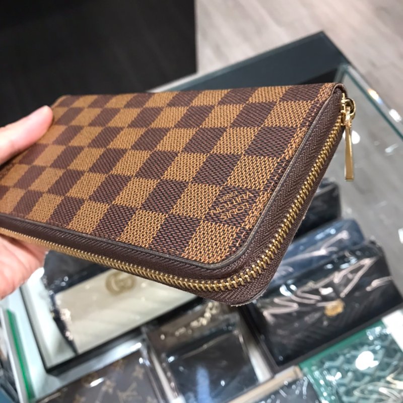LV 拉鍊 長夾/皮夾 N60015 88成新-13