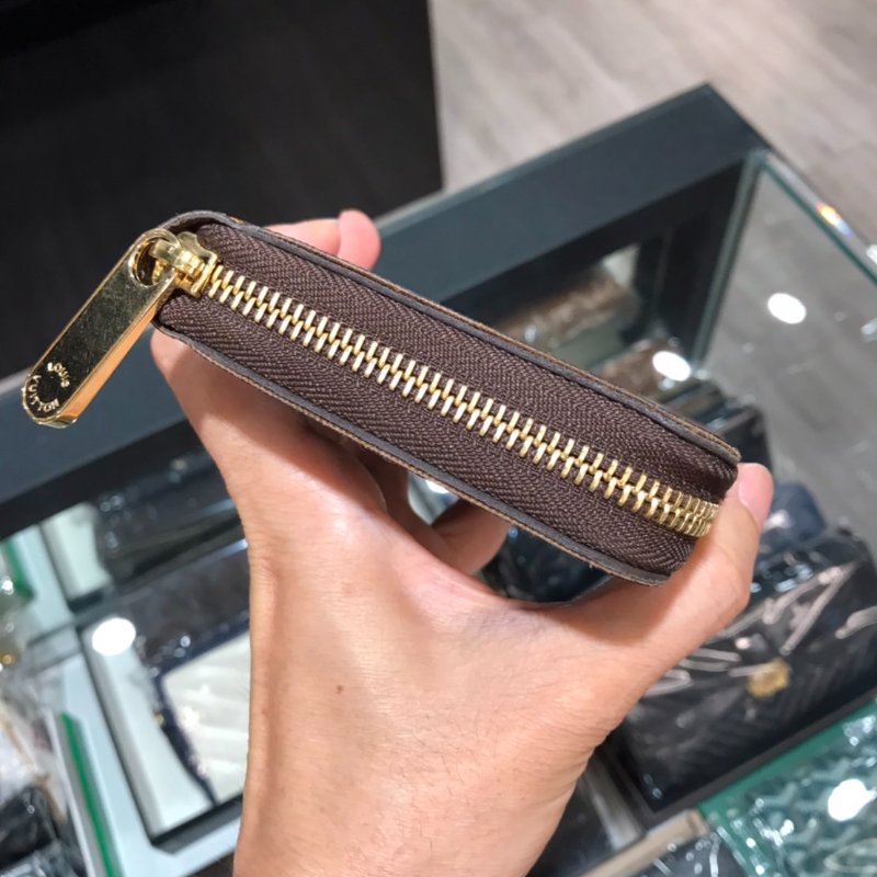 LV 拉鍊 長夾/皮夾 N60015 88成新-14