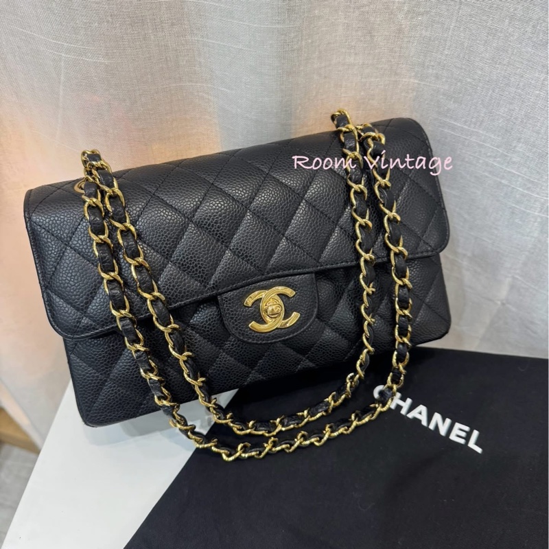 Chanel GHW Vintage Small Caviar Cf-0