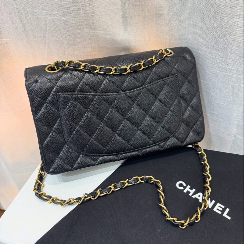 Chanel GHW Vintage Small Caviar Cf-1
