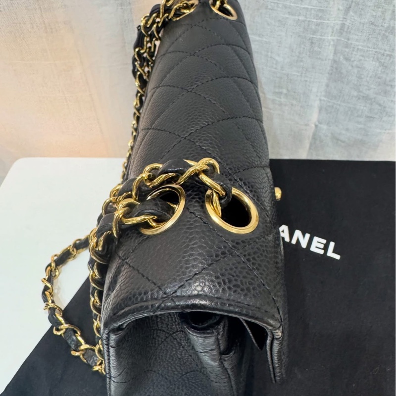 Chanel GHW Vintage Small Caviar Cf-8