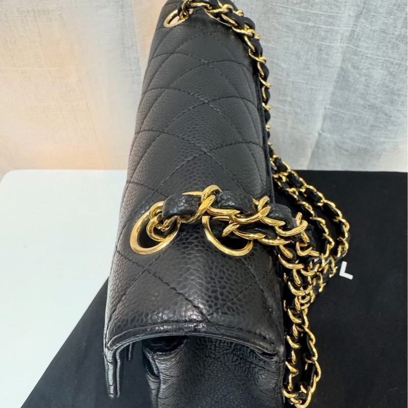 Chanel GHW Vintage Small Caviar Cf-9