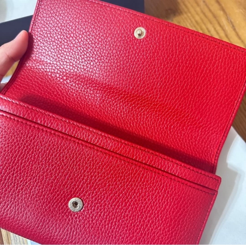 Gucci壓印雙G Logo長夾-3