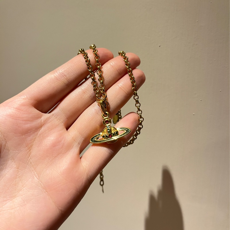 二手 | Vintage Vivienne Westwood 絕版款 土星項鍊 復古🪐-2
