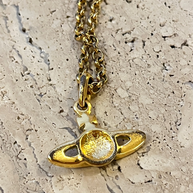 二手 | Vintage Vivienne Westwood 絕版款 土星項鍊 復古🪐-5