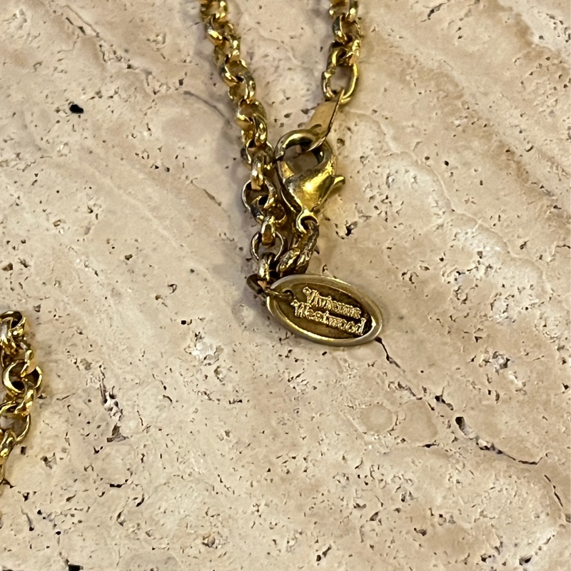 二手 | Vintage Vivienne Westwood 絕版款 土星項鍊 復古🪐-6