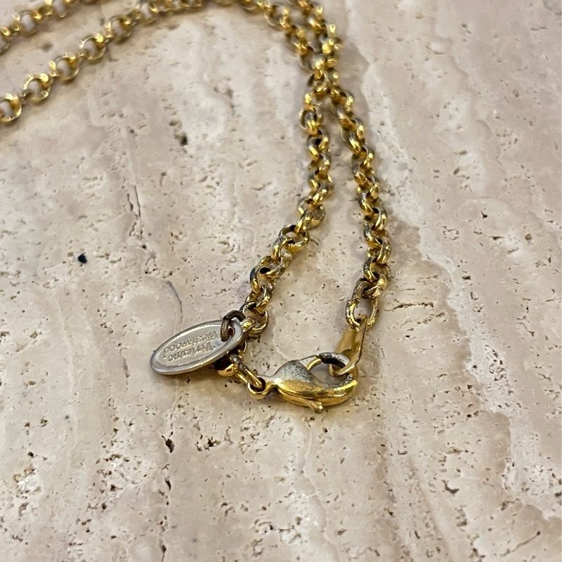 二手 | Vintage Vivienne Westwood 絕版款 土星項鍊 復古🪐-8