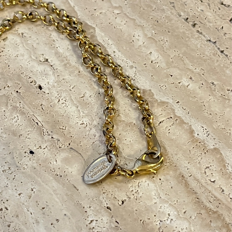 二手 | Vintage Vivienne Westwood 絕版款 土星項鍊 復古🪐-11