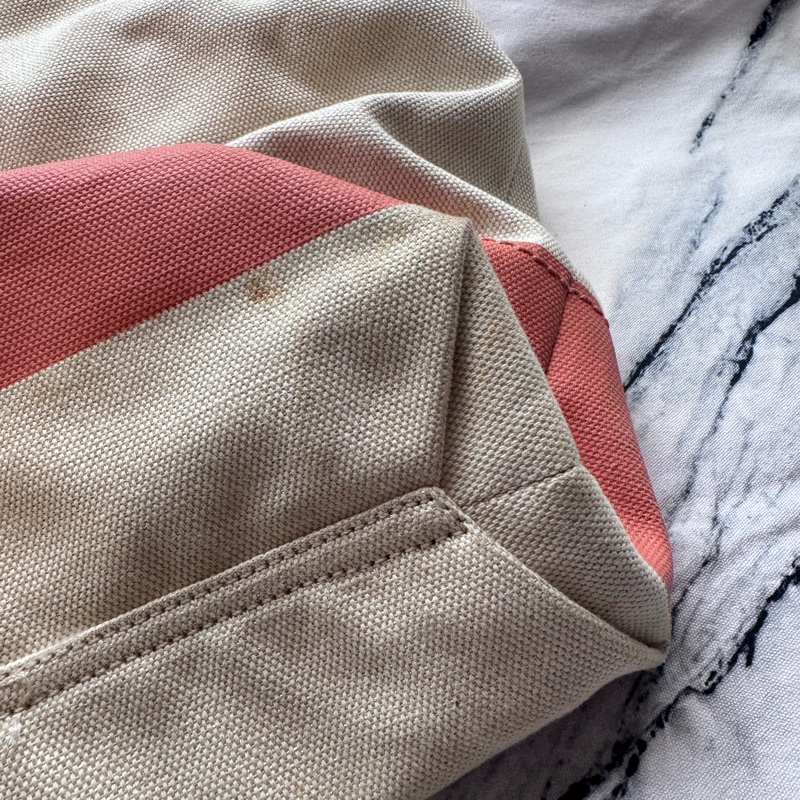 （售出）Coach 限量版 海灘帆布肩揹包-16