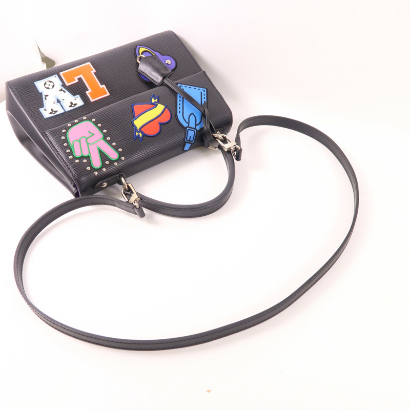 LOUIS VUITTON Epi Cluny BB銀扣手挽肩背兩用袋-5