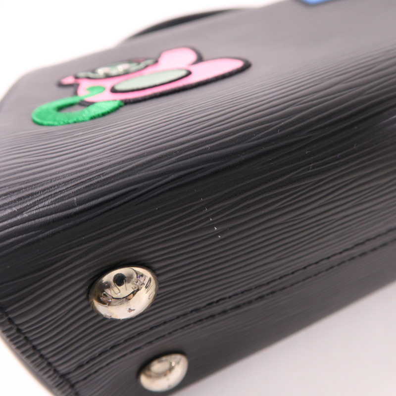LOUIS VUITTON Epi Cluny BB銀扣手挽肩背兩用袋-18