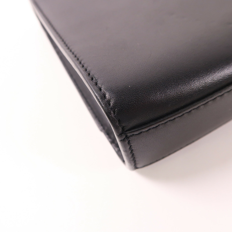 SAINT LAURENT 牛皮皮革Shoulder Bag金扣鏈帶肩背袋-12