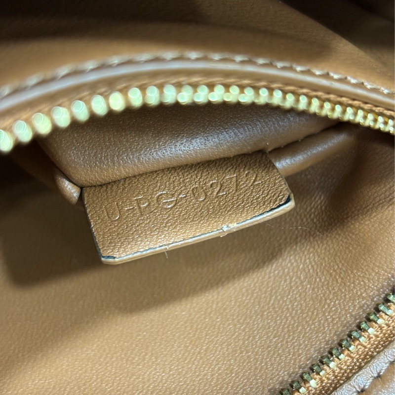 CELINE 191242 SAC TRIOMPHE MOYEN RAPHIA 凱旋門 金釦 刺繡 相機包 信差包 斜背包-25