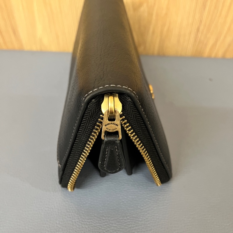 COACH-ACCODION拉鏈長夾-7