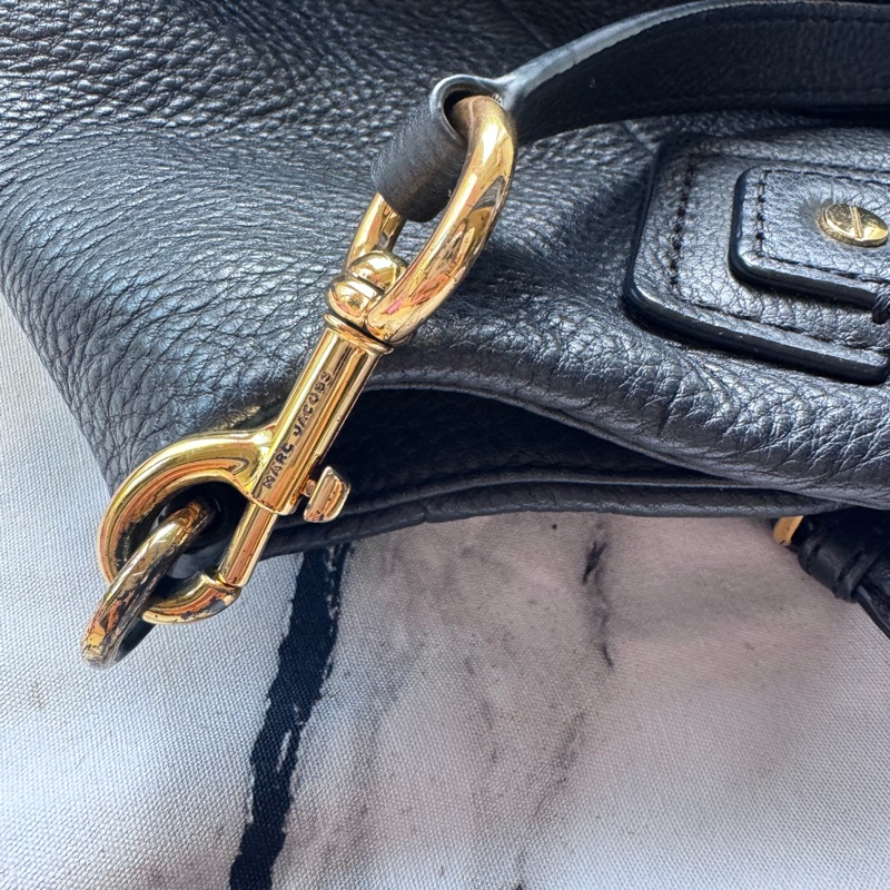 MARC JACOBS 荔枝牛皮大包 肩背包 手提袋-4