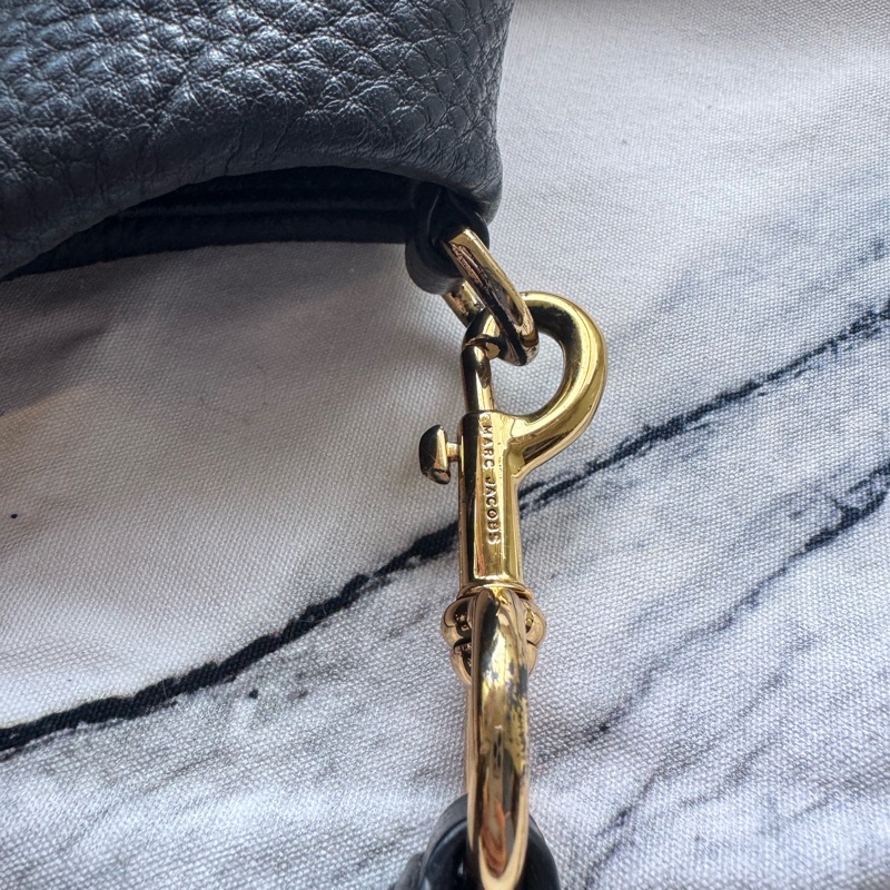 MARC JACOBS 荔枝牛皮大包 肩背包 手提袋-5