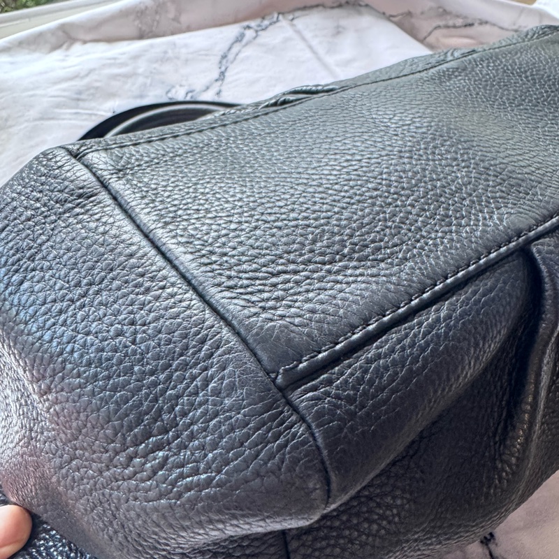 MARC JACOBS 荔枝牛皮大包 肩背包 手提袋-10