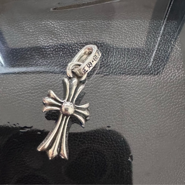 Chrome hearts SLV babyfat 克羅心項鏈 克羅心babyfat 925純銀-9