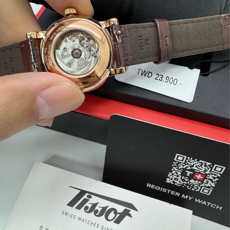 超漂亮小姐姐錶Tissot 女錶 卡森 自動機械錶-6