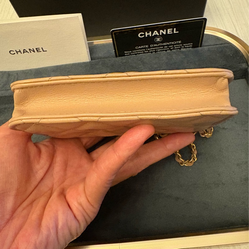 Chanel 21工坊系列 雙金球錢夾小包-3