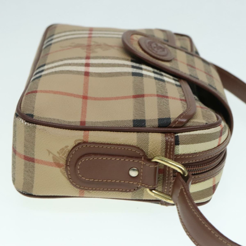 【日本直送】Burberrys Nova Check PVC 單肩包 米色金 正品 93955-2