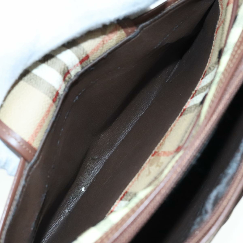 【日本直送】Burberrys Nova Check PVC 單肩包 米色金 正品 93955-11