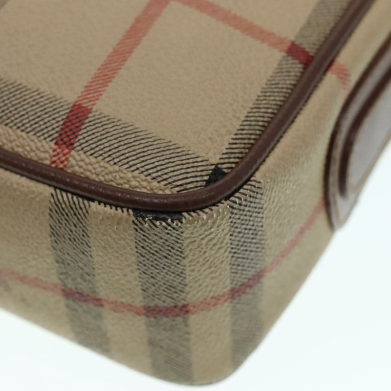 【日本直送】Burberrys Nova Check PVC 單肩包 米色金 正品 93955-15