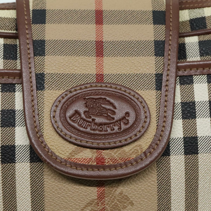 【日本直送】Burberrys Nova Check PVC 單肩包 米色金 正品 93955-17