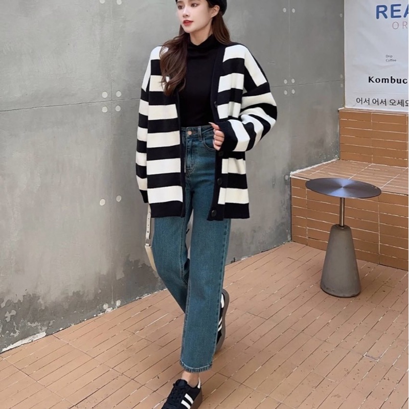 MaxMara-Fiemme 條紋 1961 開衫-8