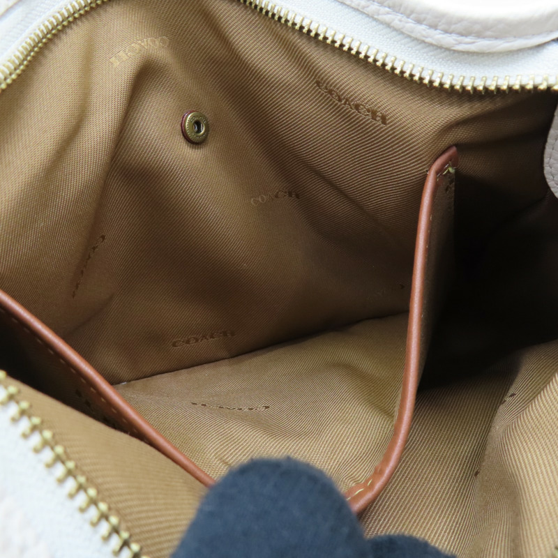 白色牛皮 兩用包 CC437-6