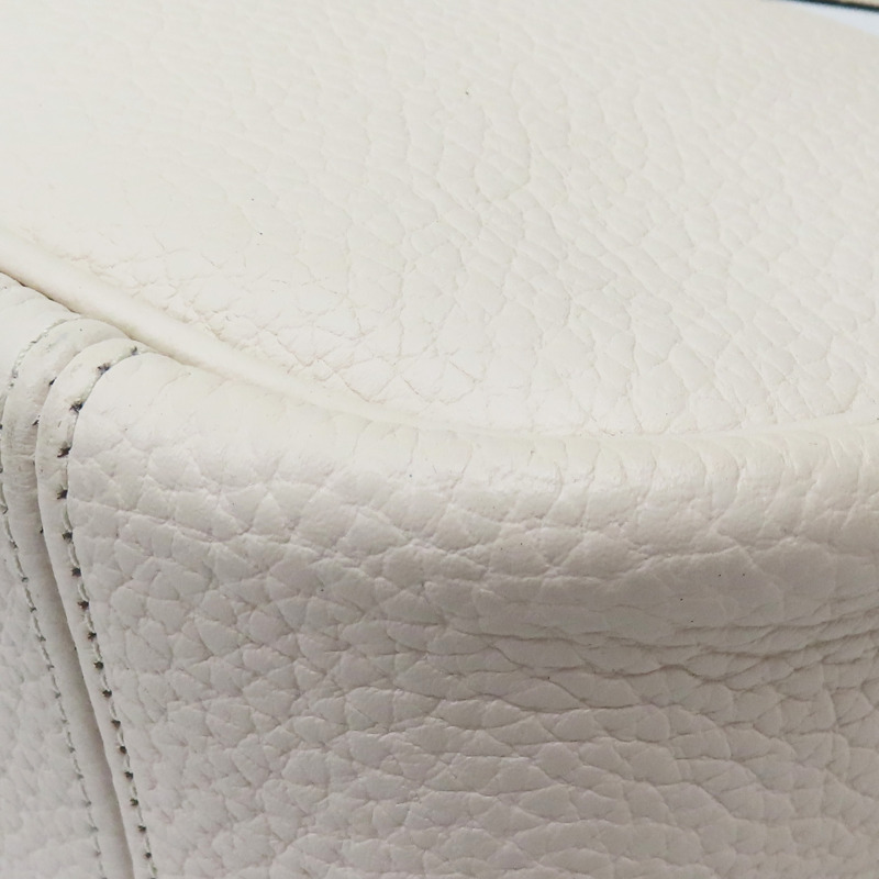 白色牛皮 兩用包 CC437-17