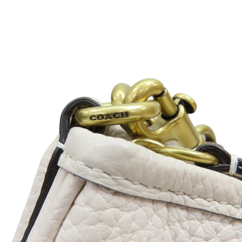 白色牛皮 兩用包 CC437-18